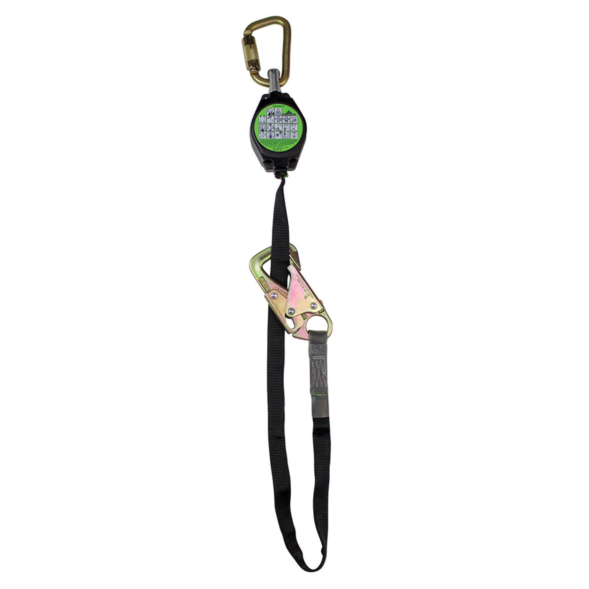Peak Works, Self Retracting Lifeline - Tieback - 9ft. LE, Length 9 ft, Model# V845552T009TB